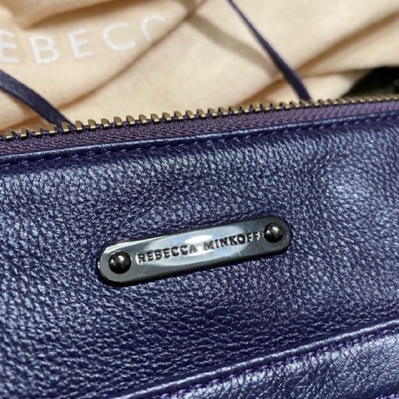 BNWT Rebecca Minkoff Purple Crossbody Bag - Picture 16 of 16